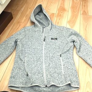 LL Bean full zip fleece hoodie